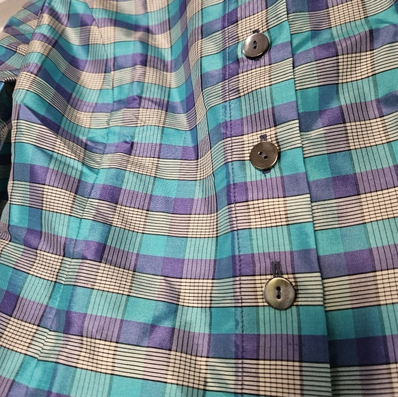 Nina McLemore button down silk top - Picture 3 of 5